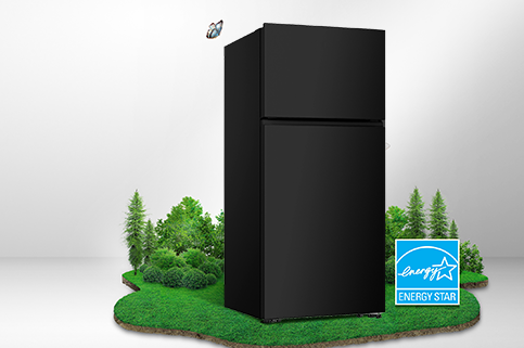Hisense 18 cu ft Top Mount Garage Ready Refrigerator Energy Star Hisense 18 cu ft Top Mount Garage Ready Refrigerator Energy Star